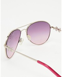 lila Sonnenbrille von M:uk