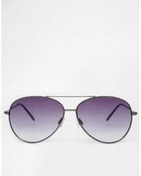 lila Sonnenbrille von Asos