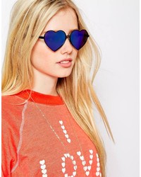 lila Sonnenbrille von Wildfox Couture