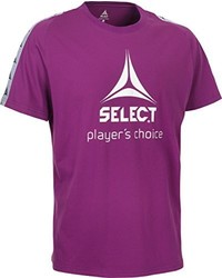 lila T-shirt von Select