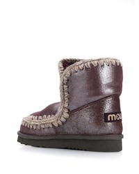 lila Ugg Stiefel von Mou