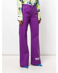 lila weite Hose von MSGM