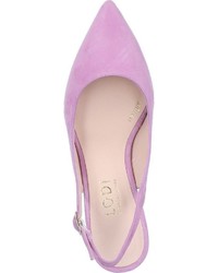 lila Wildleder Pumps von Lodi