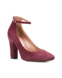 lila Wildleder Pumps von L'Autre Chose