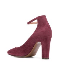 lila Wildleder Pumps von L'Autre Chose