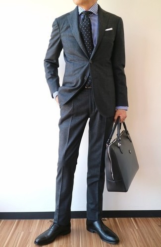 schwarze gepunktete Krawatte von Christian Dior