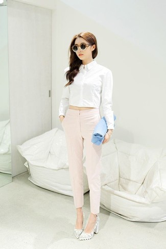 Türkise Leder Clutch kombinieren – 28 Damen Outfits