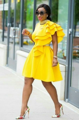 gelbes Kleid von Derhy