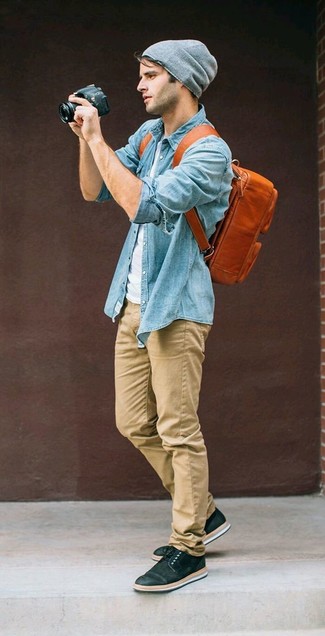 Rucksack kombinieren – 1564+ Herren Outfits warm Wetter