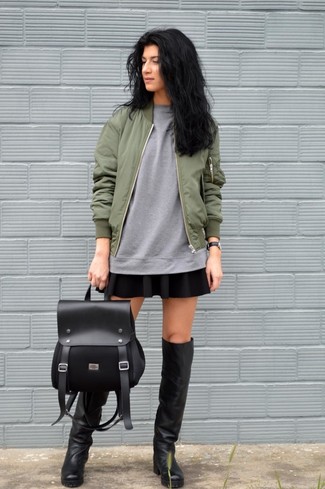 20 Jährige: Rucksack kombinieren – 26 Herbst Damen Outfits