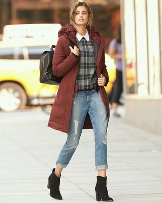 20 Jährige: Rucksack kombinieren – 5 Winter Damen Outfits