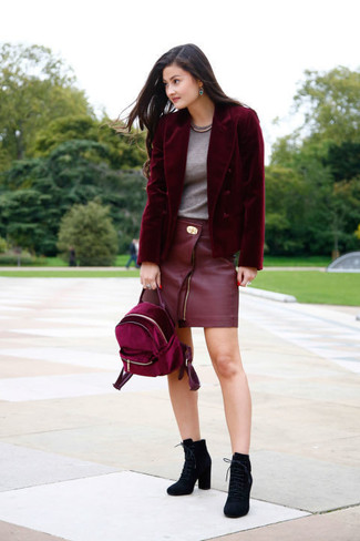 20 Jährige: Rucksack kombinieren – 26 Herbst Damen Outfits