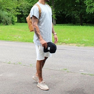 Hellbeige Rucksack kombinieren – 155 Herren Outfits