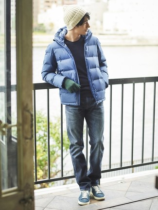 Hellbeige Mütze kombinieren – 79 Herren Outfits kalt Wetter
