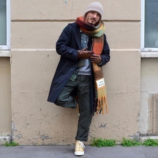 Hellbeige Mütze kombinieren – 79 Herren Outfits kalt Wetter