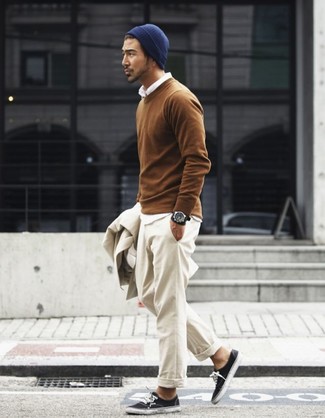 Welche Langarmhemden mit hellbeige Sakkos zu tragen – 216 Herren Outfits