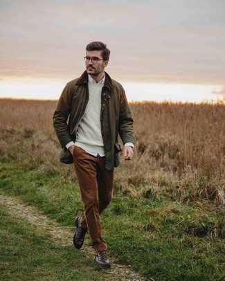 Hellbeige Strickpullover kombinieren – 172 Herren Outfits