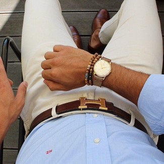 Welche Businesshemden mit hellbeige Chinohose zu tragen – 634+ Herren Outfits
