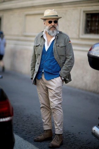 Welche Businesshemden mit hellbeige Chinohose zu tragen – 634+ Herren Outfits