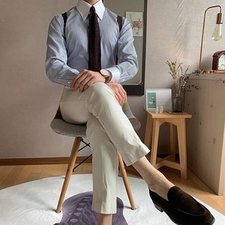 Welche Businesshemden mit hellbeige Chinohose zu tragen – 634+ Herren Outfits