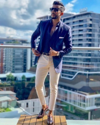 Welche Businesshemden mit hellbeige Chinohose zu tragen – 634+ Herren Outfits