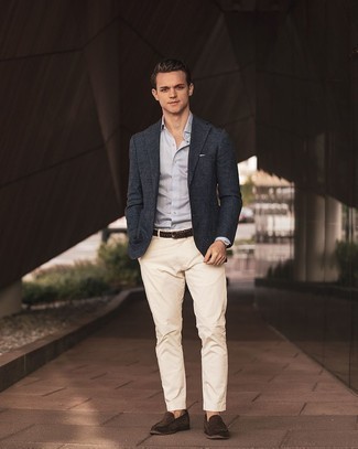 Welche Businesshemden mit hellbeige Chinohose zu tragen – 634+ Herren Outfits