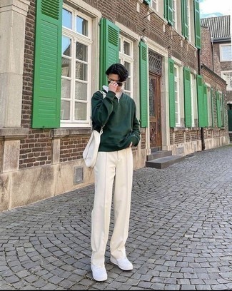 Teenager: Hellbeige Chinohose kombinieren – 143 Herren Outfits warm Wetter
