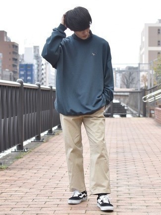 Teenager: Hellbeige Chinohose kombinieren – 143 Herren Outfits warm Wetter