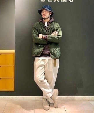 Welche Shirtjacken mit hellbeige Chinohose zu tragen – 558+ Herren Outfits