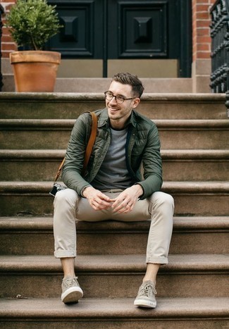 20 Jährige: Welche Shirtjacken mit hellbeige Chinohose zu tragen – 133 Herren Outfits