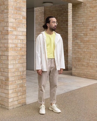 Welche Shirtjacken mit hellbeige Chinohose zu tragen – 19 Sommer Herren Outfits