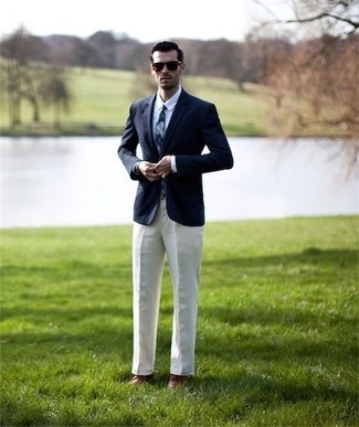 Hellbeige Anzughose kombinieren – 1541+ Herren Outfits