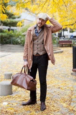 Hellbeige Schiebermütze kombinieren – 75 Herren Outfits