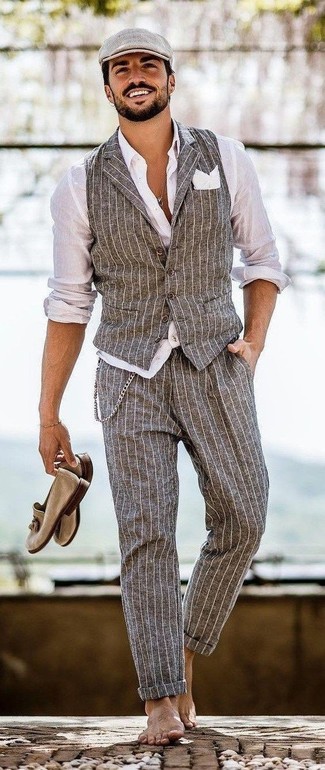Hellbeige Schiebermütze kombinieren – 75 Herren Outfits