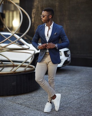 Welche Sakkos mit hellbeige Jeans zu tragen – 74 Herren Outfits