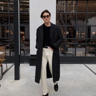 Hellbeige Jeans kombinieren – 65 Herren Outfits kalt Wetter