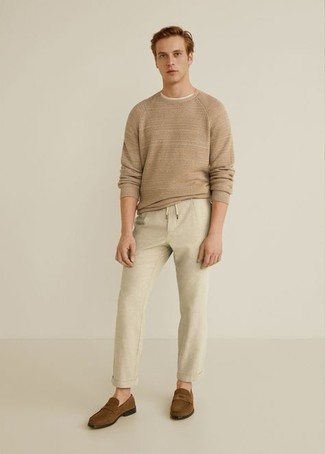 hellbeige Chinohose von Marc O'Polo