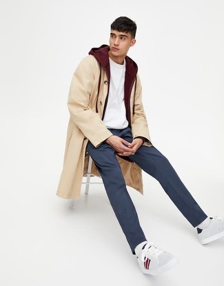 Hellbeige Regenjacke kombinieren – 252 Herren Outfits