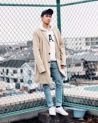 20 Jährige: Hellbeige Regenjacke kombinieren – 68 Herren Outfits