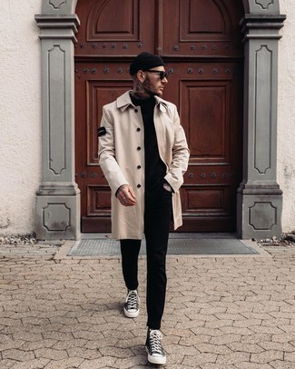 Hellbeige Regenjacke kombinieren – 252 Herren Outfits
