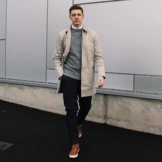Hellbeige Regenjacke kombinieren – 252 Herren Outfits