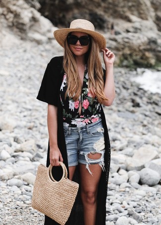 Hellbeige Strohhut kombinieren – 168 Sommer Damen Outfits