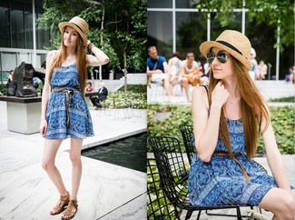 Hellbeige Strohhut kombinieren – 168 Sommer Damen Outfits