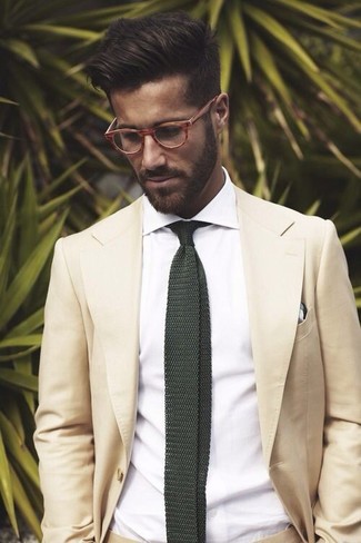 Hellbeige Anzug kombinieren – 910+ Herren Outfits