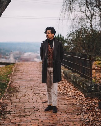 Hellbeige Anzug kombinieren – 46 Herren Outfits kalt Wetter