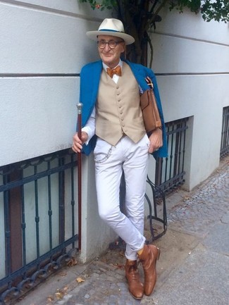 Hellbeige Weste kombinieren – 255 Herren Outfits
