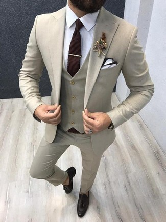 Welche Slipper mit hellbeige Weste zu tragen – 72 Herren Outfits