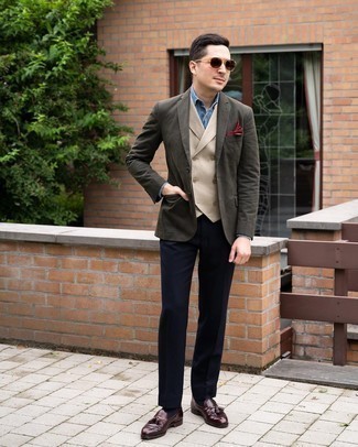 Welche Slipper mit hellbeige Weste zu tragen – 72 Herren Outfits