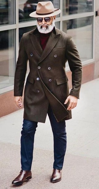 Hellbeige Wollhut kombinieren – 409 Herren Outfits