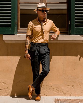Hellbeige Wollhut kombinieren – 409 Herren Outfits